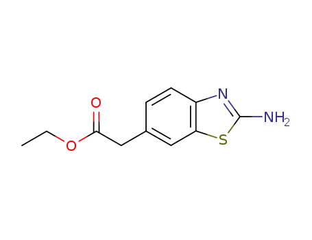 (2-AMino-benzothiazol-6-yl)-acetic acid ethyl ester
