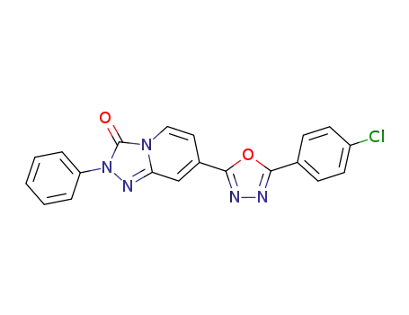 2-phenyl-7-(5-(4-chlorophenyl)-1,3,4-oxadiazol-2-yl)-[1,2,4]triazolo[4,3-a]pyridin-3(2H)-one