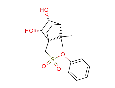((1S,2S,3R,4S)-2,3-Dihydroxy-7,7-dimethyl-bicyclo[2.2.1]hept-1-yl)-methanesulfonic acid phenyl ester