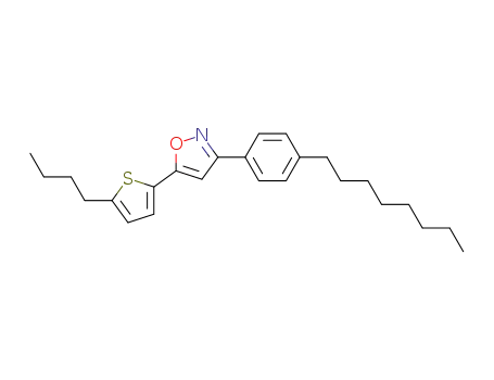 5-(5-butylthiophen-2-yl)-3-(4-octylphenyl)-isoxazole