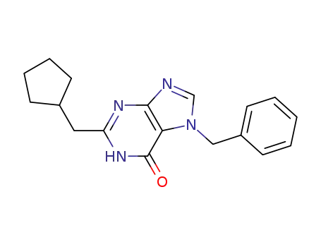 7-benzyl-2-cyclopentylmethylhypoxanthine