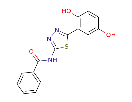 N-[5-(2,5-Dihydroxy-phenyl)-[1,3,4]thiadiazol-2-yl]-benzamide