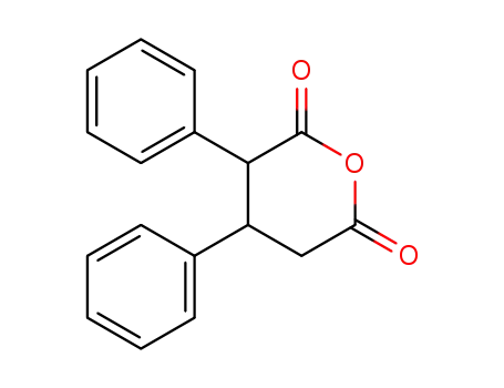 Molecular Structure of 82416-92-0 (3,4-diphenyldihydro-2H-pyran-2,6(3H)-dione)