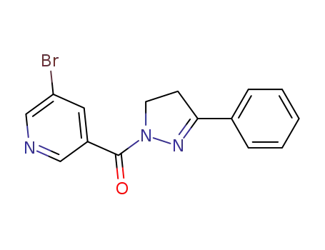1-(5-bromonicotinoyl)-3-phenyl-2-pyrazoline