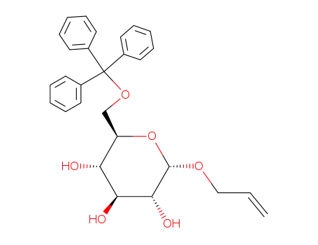 1-O-allyl-6-O-trityl-α-D-glucopyranoside