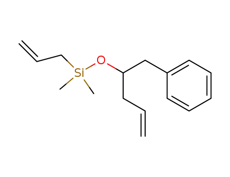 Allyl-(1-benzyl-but-3-enyloxy)-dimethyl-silane