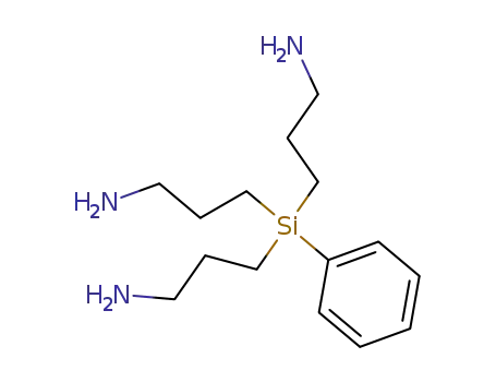 1-Propanamine, 3,3',3''-(phenylsilylidyne)tris-