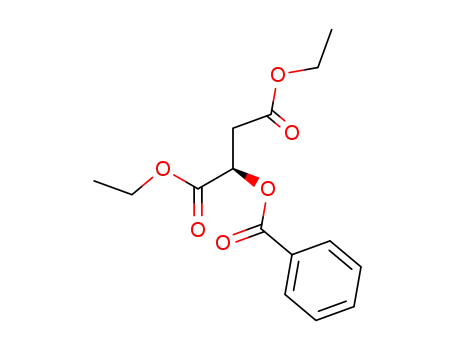 Molecular Structure of 99967-63-2 ((R)-2-(Benzoyloxy)bernsteinsaeure-diethylester)