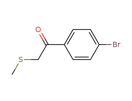 Ethanone, 1-(4-bromophenyl)-2-(methylthio)-