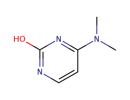 Molecular Structure of 6220-48-0 (2(1H)-Pyrimidinone, 4-(dimethylamino)- (9CI))