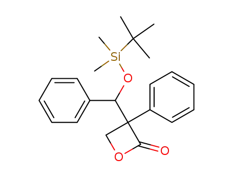 3-[tert-butyldimethylsilyloxy(phenyl)methyl]-3-phenyloxetan-2-one