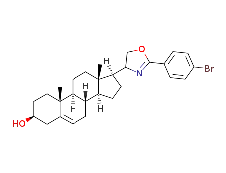 17β-[2-(4-bromophenyl)-4,5-dihydrooxazol-4-yl]androst-5-en-3β-ol