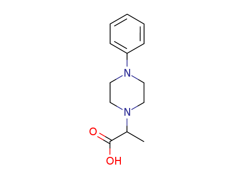 2-(4-phenylpiperazin-1-yl)propanoic acid