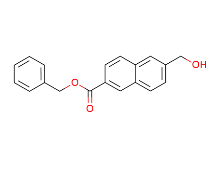 6-hydroxymethyl-2-naphthalenecarboxylic acid benzyl ester