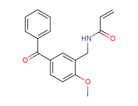 2-Propenamide, N-[(5-benzoyl-2-methoxyphenyl)methyl]-