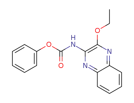 Molecular Structure of 291512-79-3 (phenyl N-(2-ethoxyquinoxalin-3-yl)carbamate)