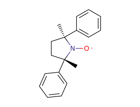 Molecular Structure of 182212-33-5 (1-Pyrrolidinyloxy, 2,5-dimethyl-2,5-diphenyl-, (2S,5S)-)