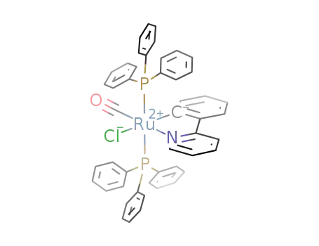 Ru(η(2)-2-(2'-pyridyl)phenyl)Cl(CO)(PPh3)2