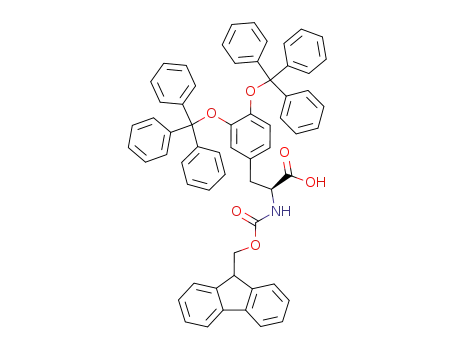 (S)-3-(3,4-bis-trityloxy-phenyl)-2-(9H-fluoren-9-ylmethoxycarbonylamino)propionic acid