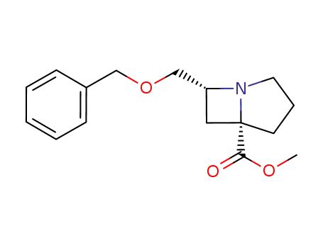 (5S,7R)-methyl 7-[(benzyloxy)methyl]-1-axabicyclo[3.2.0]heptane-5-carboxylate