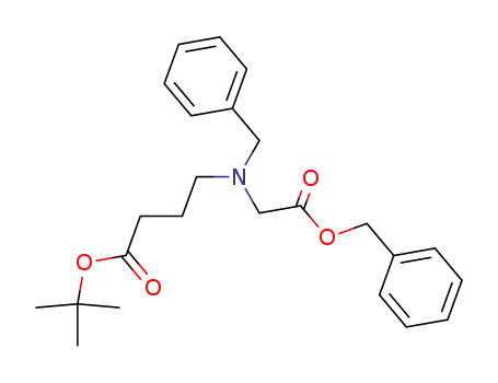 Butanoic acid, 4-[[2-oxo-2-(phenylmethoxy)ethyl](phenylmethyl)amino]-,
1,1-dimethylethyl ester