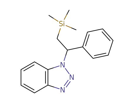 1-<1-phenyl-2-(trimethylsilyl)ethyl>-1H-1,2,3-benzotriazole