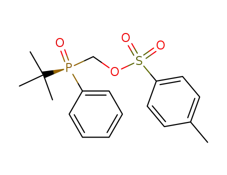 Methanol, [(S)-(1,1-dimethylethyl)phenylphosphinyl]-,
4-methylbenzenesulfonate