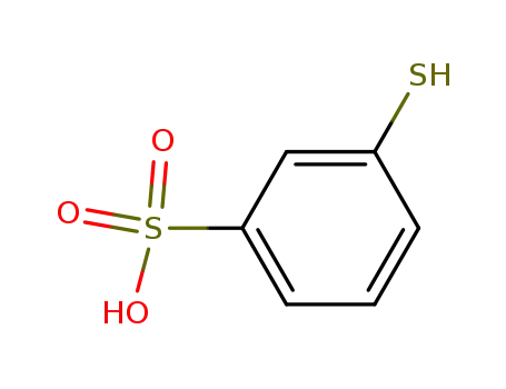 Molecular Structure of 88550-57-6 (Benzenesulfonic acid, 3-mercapto-)