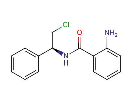 Benzamide, 2-amino-N-[(1S)-2-chloro-1-phenylethyl]-