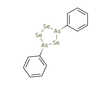 Molecular Structure of 56812-62-5 (1,2,4,3,5-Triselenadiarsolane, 3,5-diphenyl-)