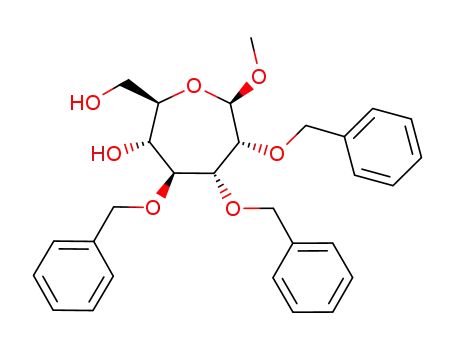 methyl 2,3,4-tri-O-benzyl-β-D-glycero-D-guloseptanoside