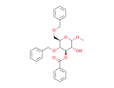 methyl 3-O-benzoyl-4,6-di-O-benzyl-α-D-glucopyranoside