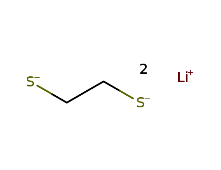 Molecular Structure of 100742-06-1 (1,2-Ethanedithiol, dilithium salt)