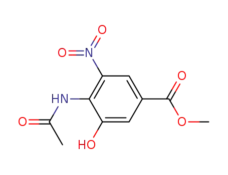 methyl 4-(N-acetylamino)-3-hydroxy-5-nitrobenzoate
