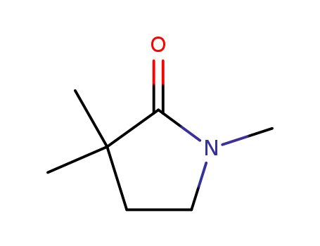 Molecular Structure of 5370-33-2 (2-Pyrrolidinone, 1,3,3-trimethyl-)