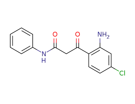 3-(2-amino-4-chloro-phenyl)-3-oxo-<i>N</i>-phenyl-propionamide