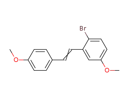1-Bromo-4-methoxy-2-[(E)-2-(4-methoxy-phenyl)-vinyl]-benzene