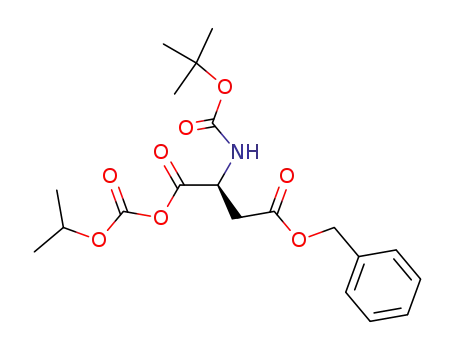 (S)-3-tert-Butoxycarbonylamino-4-isopropoxycarbonyloxy-4-oxo-butyric acid benzyl ester