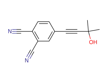 1,2-Benzenedicarbonitrile, 4-(3-hydroxy-3-methyl-1-butynyl)-