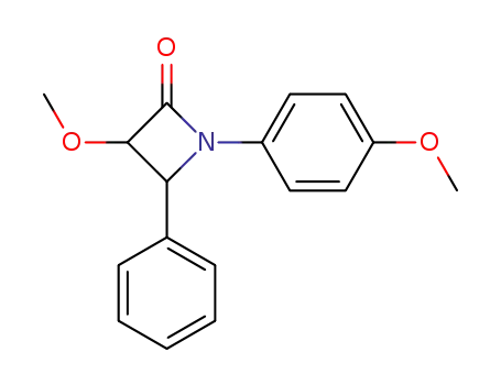 3-Methoxy-1-(4-methoxy-phenyl)-4-phenyl-azetidin-2-one