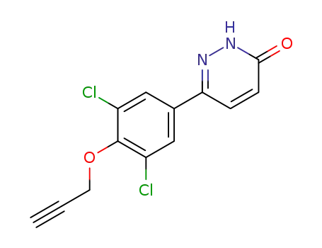 3(2H)-Pyridazinone, 6-[3,5-dichloro-4-(2-propynyloxy)phenyl]-