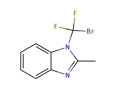 1H-Benzimidazole,1-(bromodifluoromethyl)-2-methyl-                                                                                                                                                      