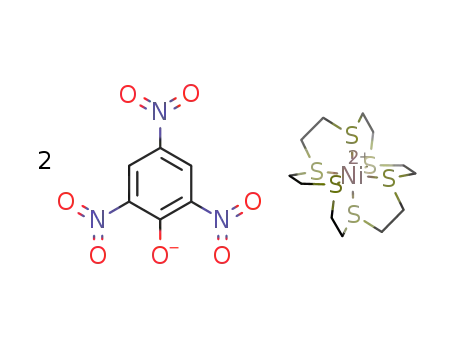 (1,4,7,10,13,16-hexathiacyclooctadecane)nickel(II) picrate