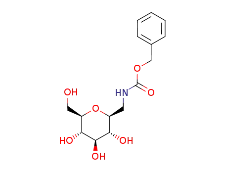 2,6-anhydro-1-benzyloxycarboxamido-1-deoxy-D-glycero-D-guloheptitol