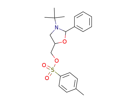 5-Oxazolidinemethanol, 3-(1,1-dimethylethyl)-2-phenyl-,
4-methylbenzenesulfonate (ester)