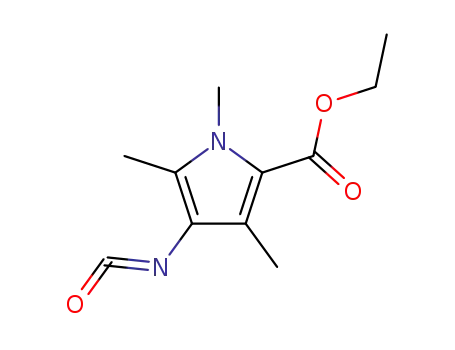 ethyl 4-isocyanato-1,3,5-trimethylpyrrole-2-carboxylate