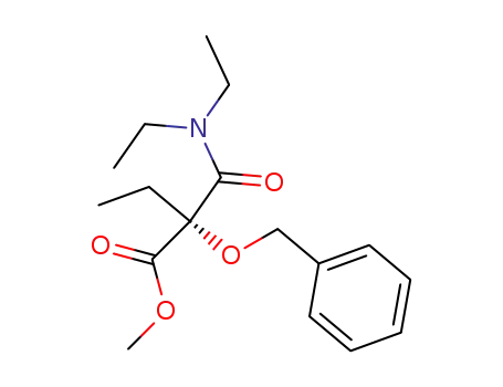 (R)-2-Benzyloxy-2-diethylcarbamoyl-butyric acid methyl ester