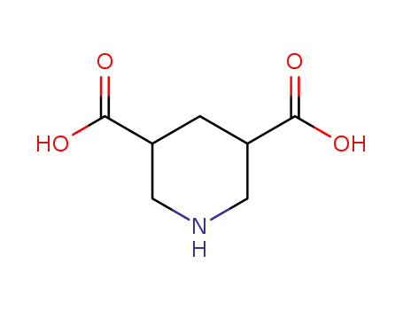 Molecular Structure of 876367-84-9 (Cis-3,5-Piperidinedicarboxylic acid)