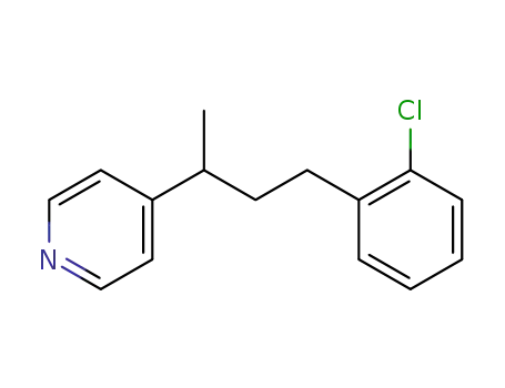 1-(2-chlorophenyl)-3-(pyridin-4-yl)butane