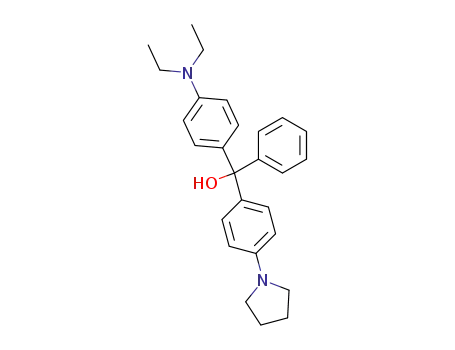 4-diethylamino-4'-pyrrolidinotriphenylmethanol